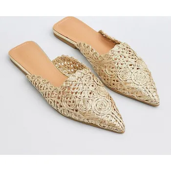 Dámské pantofle Belucci Gold 7430428 36