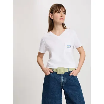 Tričko Cross Jeans Weiß 9697822 M