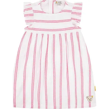 Dívčí šaty Steiff Weiß/ Pink 1053382 104