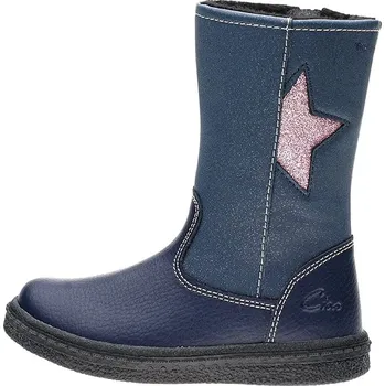 Dívčí kozačky Ciao Dunkelblau 370054 25