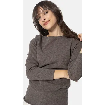 Dámský svetr AUTHENTIC CASHMERE Taupe 6354770 L