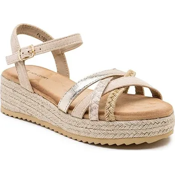Dámské sandále Foreverfolie Beige 438717 38