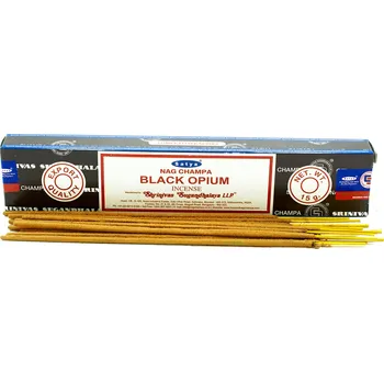 Čajovna Vonné tyčinky Satya Nag Champa Black Opium