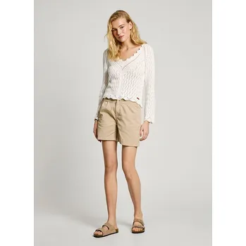 Dámské kraťasy Kraťasy Pepe Jeans Beige 914666 XL