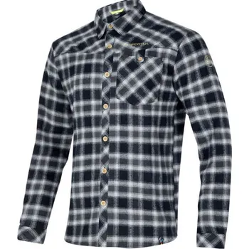 Pánská móda Košile LA SPORTIVA Schwarz/ Grau/ Weiß 6275487 S