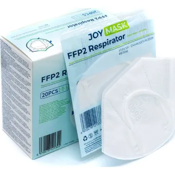 respirátor FFP2 respirátor JOYMASK – bílý | 20 ks | expirace 06/2030