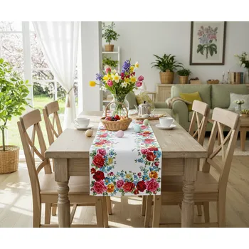 ubrus Vzorovaný ubrus - běhoun na stůl ROSE 40x140 cm Mybesthome