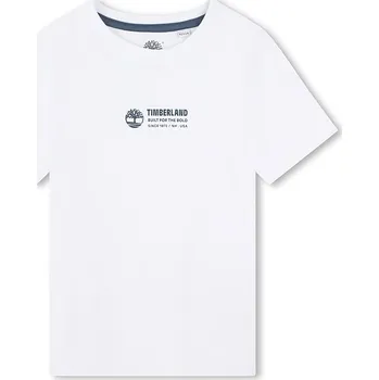 Chlapecké tričko Tričko Timberland Weiß 134762 140