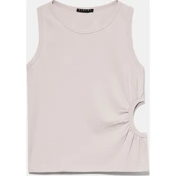 Dívčí tričko Tričko Sisley Beige 4348254 130