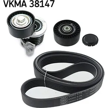 Sada kladky s žebrovaným řemenem SKF VKMA 38147