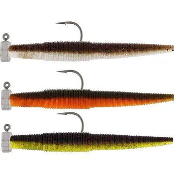 Umělá nástraha Westin Gumová Nástraha Ned Worm R 'N R Dark Water Mix 3 ks 7 cm 2,5 g