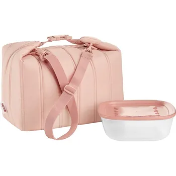 Termotaška s boxem GUZZINI Handy velká růžová