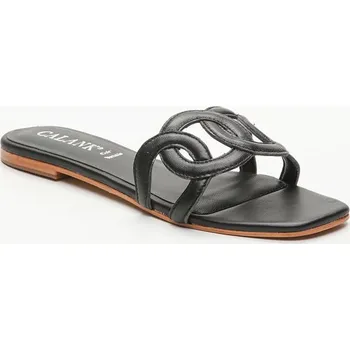 Dámské žabky CALANK Schwarz 9235697 37