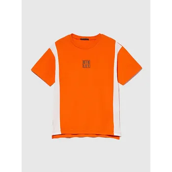 Chlapecké tričko Tričko Sisley Orange 4648359 160