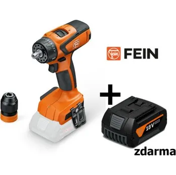 Elektrické nířadí FEIN ASCM 18 QSW AS 4stupňová akumulátorová vrtačka/šroubovák + akumulátor 4Ah zdarma 71161461000_1 Sleva 39.57%, při nákupu nad 3500,-Kč doprava zdarma