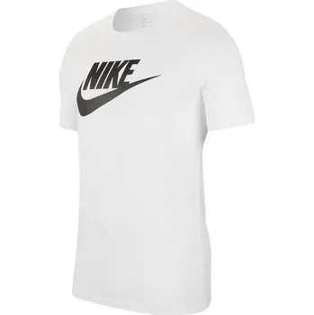 Pánské tričko Pánské tričko s krátkým rukávem Nike M NSW TEE ICON FUTURA bílé AR5004-101 - 3XL | UK 6,5 | US 9