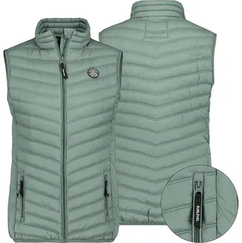 Dámská vesta Vesta Sublevel Grün 127027 XL