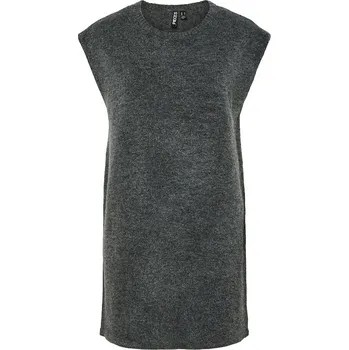 Dámská móda Šaty Pieces Anthrazit 876552 XS