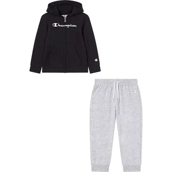 Dívčí mikina Champion Schwarz/ Grau 1106435 98