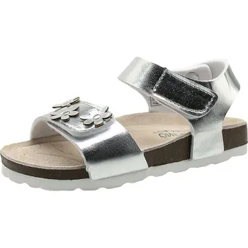 Dívčí sandály lamino Silber 6100370 35