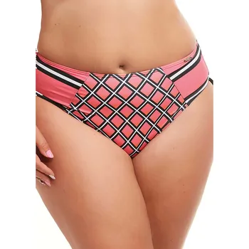 Dámské oblečení Plavky Kris Line Koralle/ Schwarz 8861986 L