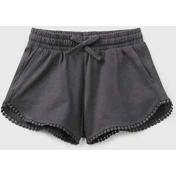 Dívčí kraťasy Benetton Anthrazit 510336 104