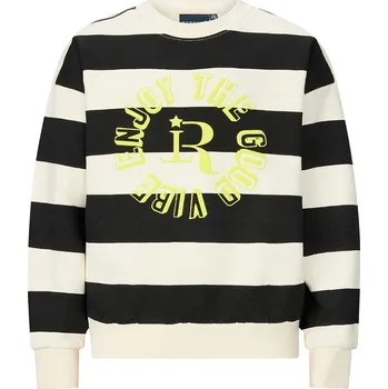 Dívčí mikina Retour Creme/ Schwarz 760012 146