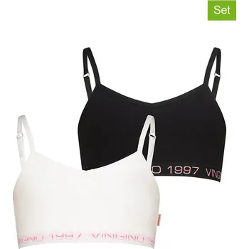 Dívčí spodní prádlo Vingino Weiß/ Schwarz 7624109 110/116