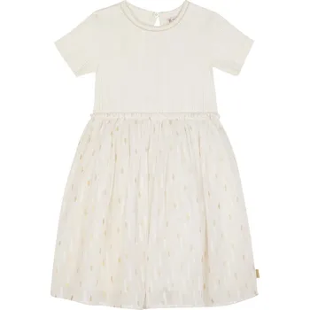 Dívčí šaty Noppies Creme 3316149 116