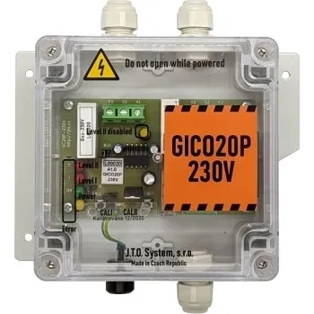 Detektor kabelů JTO DETEKTOR PEVNÝ GICO20P-230V DVOUSTUPŃOVÝ NAPÁJENÍ 230V (OXID UHELNATÝ CO)