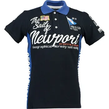 Chlapecké tričko Tričko Geographical Norway Dunkelblau 7776366 140