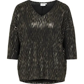 Oblečení a móda ONLY Carmakoma Schwarz/ Gold 4305243 46/48