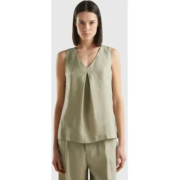 Dámské tričko Benetton Khaki 9062155 XXS