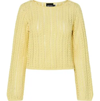 Dámský svetr Pieces Gelb 9762898 XS