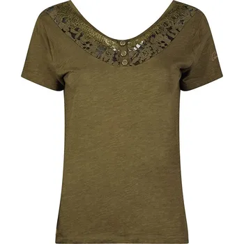 Dámské tričko Tričko Geographical Norway Khaki 7192296 XXL