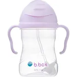 Hrneček s brčkem b.box GELATO 240 ML OS Transparentní, Fialová