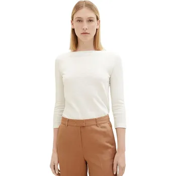 Dámské oblečení Tom Tailor Creme 2961564 XXL