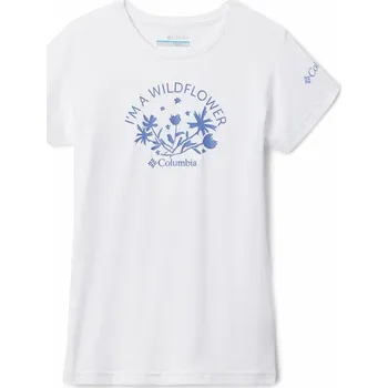 Dívčí oblečení Tričko Columbia Weiß 559580 152