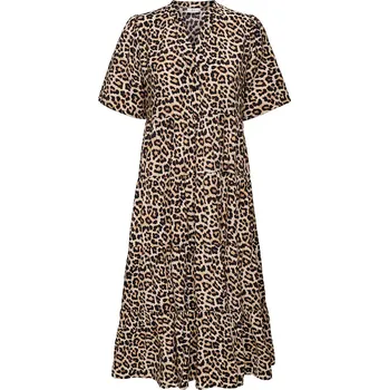 Dámské šaty Šaty JDY Hellbraun/ Schwarz 6352954 S