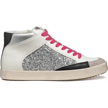 Dámská obuv Geox Creme/ Silber/ Schwarz 7384330 37