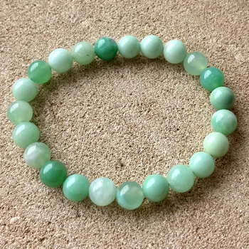 Náramek Náramek - Chrysopras kulička 8 mm