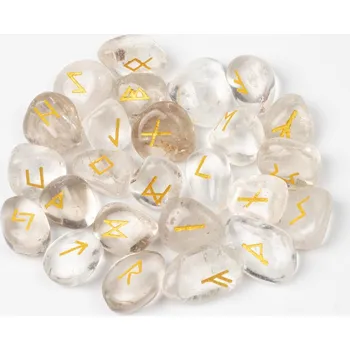 Runové kameny - křišťál