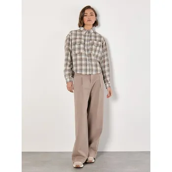 Dámská košile Košile Apricot Beige/ Weiß 268726 S