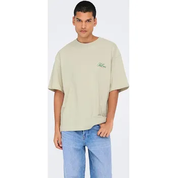 Tričko ONLY & SONS Beige 5636314 XL