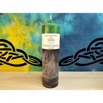 Svíčka 21 x 6 - 4.Čakra - ROVNOVÁHA