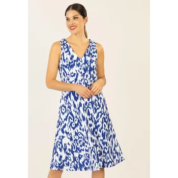 Dámské šaty Šaty APART Blau/ Weiß 8377438 38