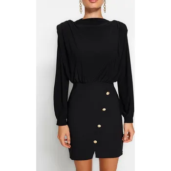 Dámské šaty Šaty trendyol Schwarz 2896118 36