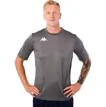 Pánské tričko Kappa DOVO Grey Smoked 4XL