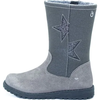 Dívčí kozačky Boty lamino Grau 9503748 28