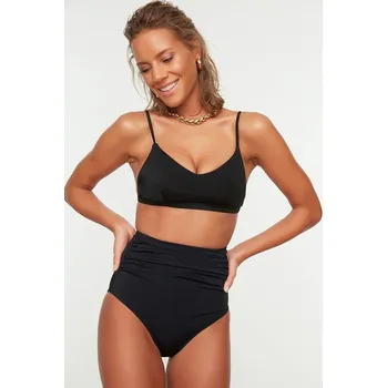 Dámské plavky Plavky trendyol Schwarz 879246 40